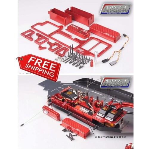 Double steering gear seat All metal version Servo Tray SEVOX SAVOX 0236 0236MG For DBXL Losi Desert Buggy XL LOS05001 RC