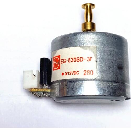 EG-530-SD-3F DC 5V 12V phonograph Vinyl record Record player DC motor 33/45/78rpm SPEED + plug