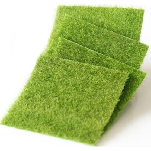 30x30cm Artificial Miniature Garden Decorations DIY Artificial Lawn Wedding Christmas Party Decoration Supplies Simulation Lawn