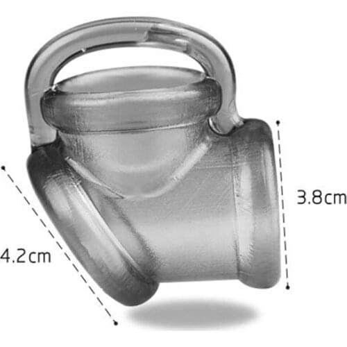 Male Scrotum Ring Chastity Belt Cock Ring Penis Ring Cock Testis Restraint Cockring Ball Stretcher Penis Sleeve For Men Sex Toys