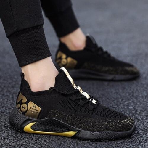 Running Shoes Breathable Mesh Outdoor Sports Shoes Men Lightweight Athletic Training Footwear Jogging Sneakers Men Basket Homme