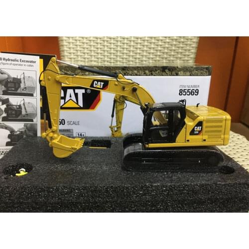 Diecast Toy Model DM 1:50 Scale Caterpillar Cat 320 Hydraulic Excavator Engineering Machinery For Boy Gift,Collection,Decoration