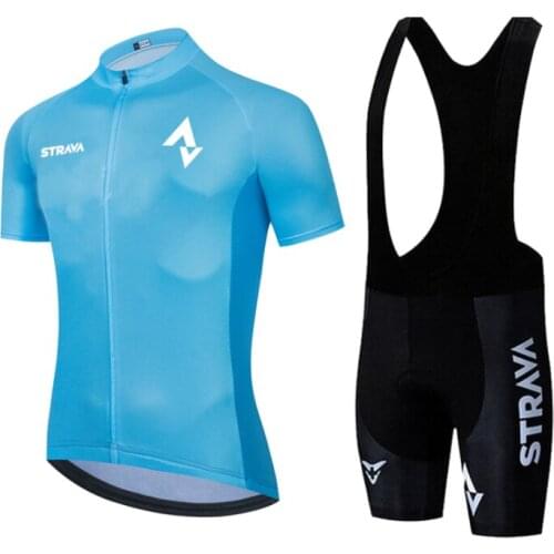 Mens new sports outdoor mountain bike off-road quick-drying breathable short-sleeved cycling suit