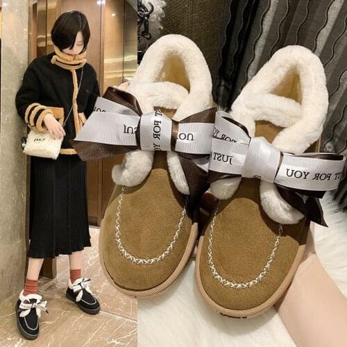 New Fashion Women Australia Snow Boots Platform Comfortable Winter Casual Women Boots Women Suede Warmth Ankle Boots Botas Mujer