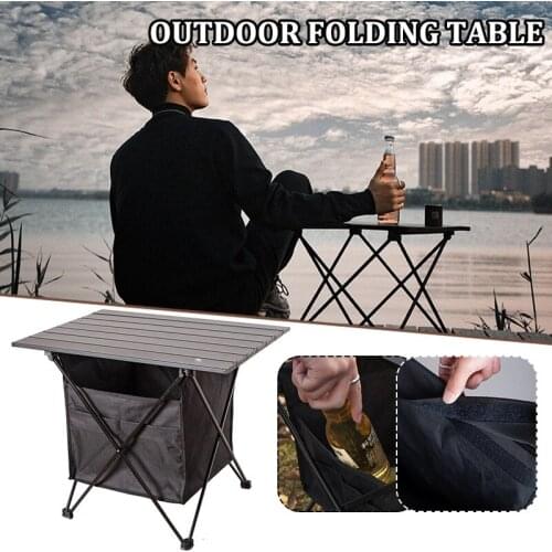 Wholesale Aluminum Alloy Lightweight Folding Camping Table Camping Picnic Small Outdoor Table for Outdoors Equipment NOV99