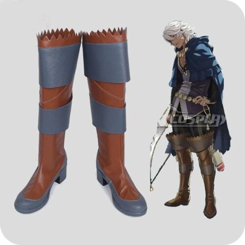 Fire Emblem Fates IF Niles Cosplay Shoes Boots Halloween Carnival Party Costume Accessories