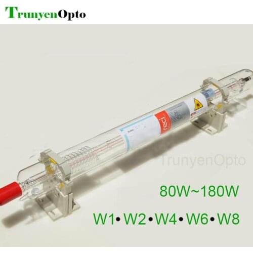 RECI 80W 90W 100W 150W 180W co2 glass sealed Laser tube for laser machine
