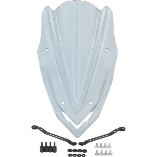 Motorbike For Kawasaki Z900 2017 2018 2019 Windshield Windscreens Air Wind Deflector Wind screen Shiled with Bracket