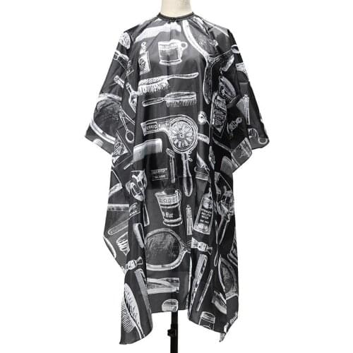 Waterproof Hairdressing Hairdresser Apron Barber Cloth Hair Cutting Gown Adult Cape Wrap Salon Styling Tool Barber Accessories