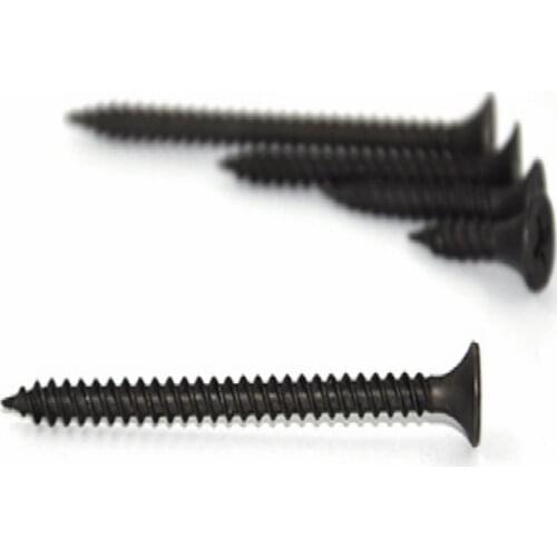 High strength black cross m3.5 plasterboard self tapping screw wood screws drywall wood screw 20mm 25mm 30mm 35mm 40mm 50mm