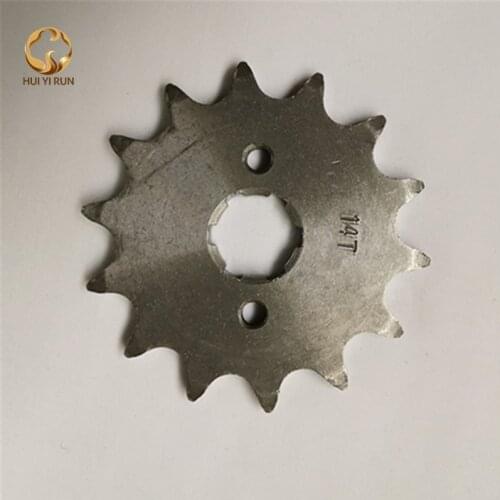 Front Engine Sprocket 520# 14 Teeth 20mm For 520 Chain With Plate Locker Motorcycle Dirt Bike PitBike ATV Quad Parts