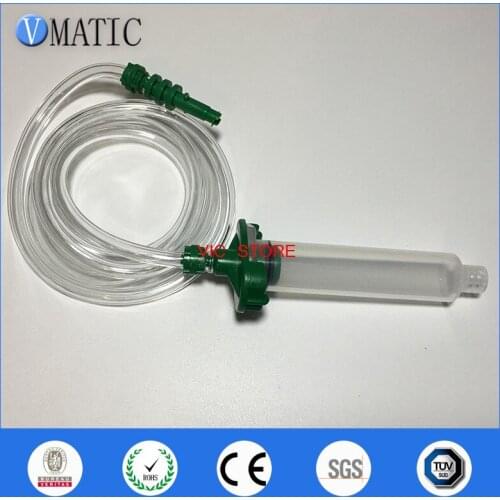 High Quality 5 sets EFD 55cc/ml Syringe Barrel Valve Robot Adapter With Syringe & Dispensing Needle Tip