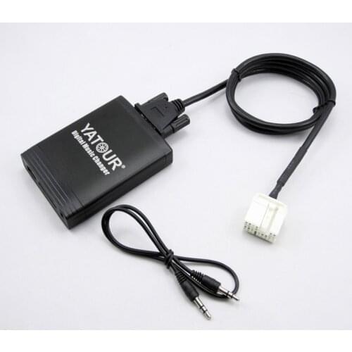 Yatour for Suzuki SX4 Grand Vitara Swift Jimny II 14-Pin PACR Car Digital Music Changer USB MP3 adapter for Fiat Sedici Agila