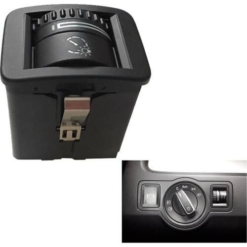 Auto Dashboard Headlight Brightness Dimmer head light lamp AdjusT Switch for Tiguan 2008-2015 5ND941334