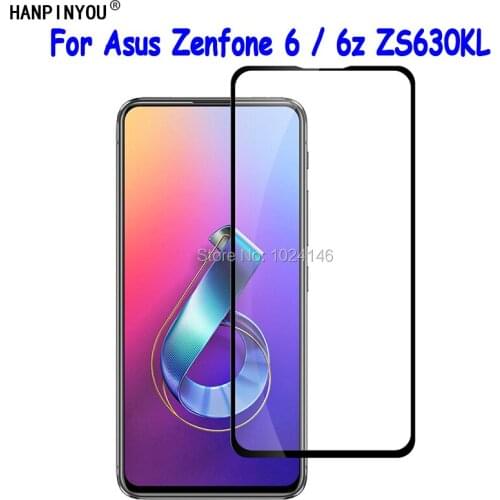 For Asus ZenFone 6 6Z 2019 ZS630KL 6.4" Full Cover Tempered Glass Screen Protector Ultra Thin Explosion-proof Film Guard Shield