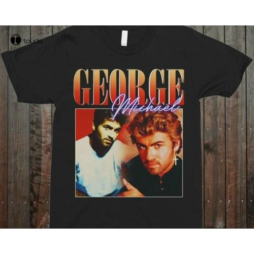 George Michael 90S Crewneck Vintage T-Shirt Tee Shirt