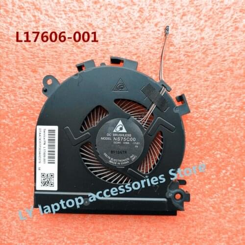 For HP Spectre X360 15-CH 15-CH011DX 15-CH013TX TPN-Q200 original laptop CPU cooling fan L FAN R FAN L17605-001 L17606-001