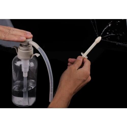300ml Medical Vaginal Clearner Anal Enema Anal Cleaning Syringe Washing Irrigator Clean Vagina Sex Tools for Woman Sex Products