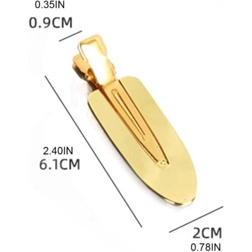 MOLF No-Bend No-Crease No Mark Pin Curl Clip for Hairstyle Bangs Finger Waves Makeup Application