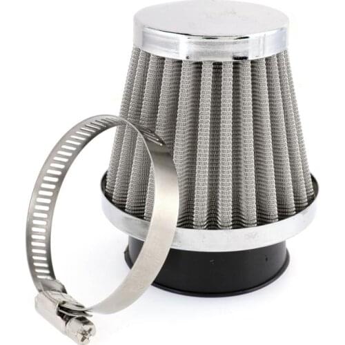 2Pcs 35mm 42mm 48mm Motorcycle Air Filter Motocross Scooter Carburetor Air Intake Filter for Yamaha/Kawasaki/Suzuki/Honda