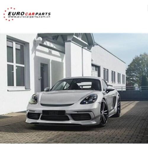 Poshe Caman 718 PP material body kit fit for Caman 718 to Tech style body kit front lip rear diffuser and rear spoiler