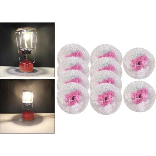 Pack of 10 Pieces 6.5 Cm Lantern Jackets Standard Camping Gas Stove Light