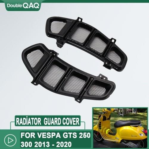NEW Motorcycle Radiator Grille Guard Cover Compartment Air Inler Grlds 2013-2020 2019 For VESPA GTS250 GTS 250 GTS 300 GTS300