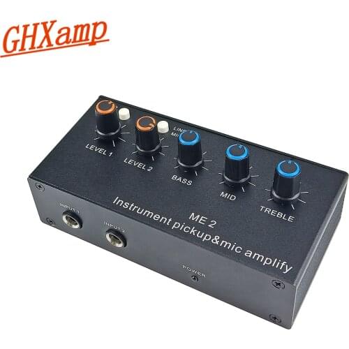 Dynamic Microphone Audio Amplifier Board Mic Amplify Treble mid Bass Speaker Musical Instrument Guitar Guqin DIY