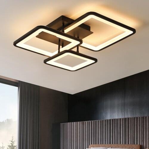 LED Chandelier Modern Ceiling chandeliers Lighting For Living Room Bedroom kitchen Lustre With Light Fixtures WF111707