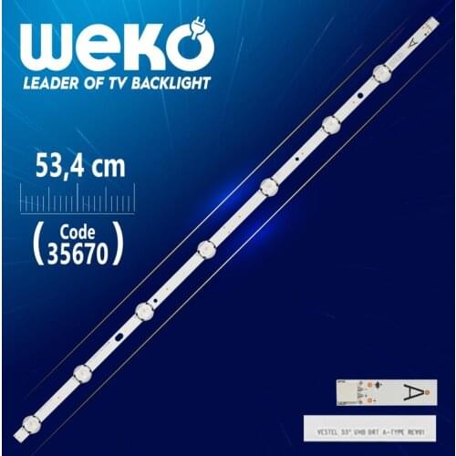 VESTEL 55 UHD DRT A-TYPE REV01 - 53.4 CM 7 LENSLİ - (WK-1149)