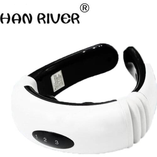 High quality Neck massager/cervical neck massager/digital meridian fields kneading massage body a new vibration magnetic fitness