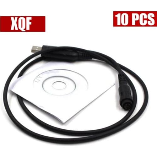 XQF 10PCS New USB Programming Cable for Yaesu VX-8DR VX-8R VX-8 VX-8E VX-9U Radios
