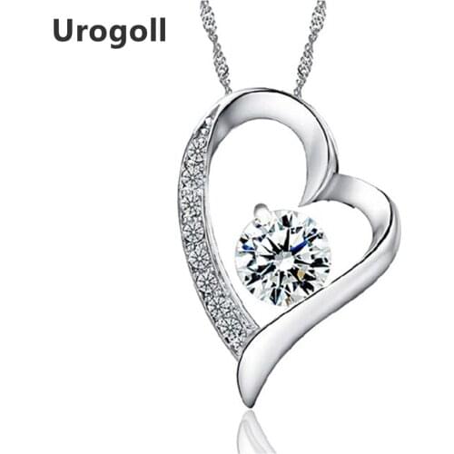 Hot Sale Fashion 925 Sterling Silver Necklace For Women Real 925 Silver Fine Jewelry For Women Party Jewelry