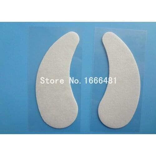 50 pairs/lot Lint free Under Eye Patch For Eyelash EXtension Eye Gel Eeye Pads From Korea Free Shipping