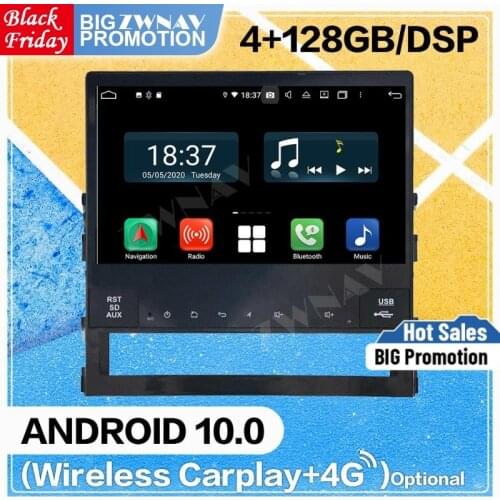 128G DSP Carplay Android 10.0 Screen DVD Player Car For Toyota Land Cruiser 2020 WiFi GPS Navigation Auto Radio Stereo Head unit