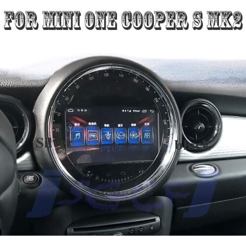 Car Stereo Audio Navigation GPS CarPlay For Mini One Cooper S MK2 Clubman R55 Hatch Hardtop Range R56 Whit 360 BirdView Navi