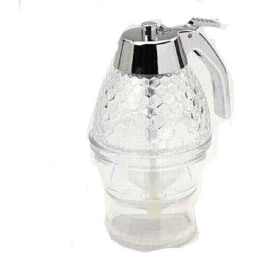 Squeeze Bottle Honey Jar Container Bee Drip Dispenser Kettle Storage Pot Stand Holder Juice Syrup Cup Home Kitchen Accessories