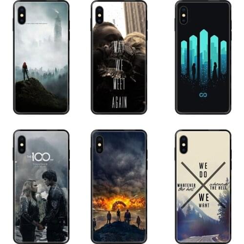 Cheap Mens Tpu Black Soft Shell Phone Case The 100 Tv Shows Movie For Huawei Honor Mate Play V10 View 10 20 20X 30 Lite Pro Y3