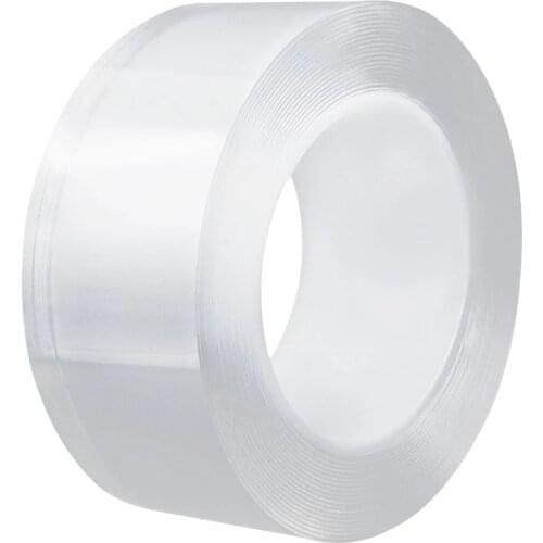 1M/3M/5M 1mm thick Nano Tape Double Sided Tape strong Transparent waterproof NoTrace Reusable Adhesive Cleanable Home washroom