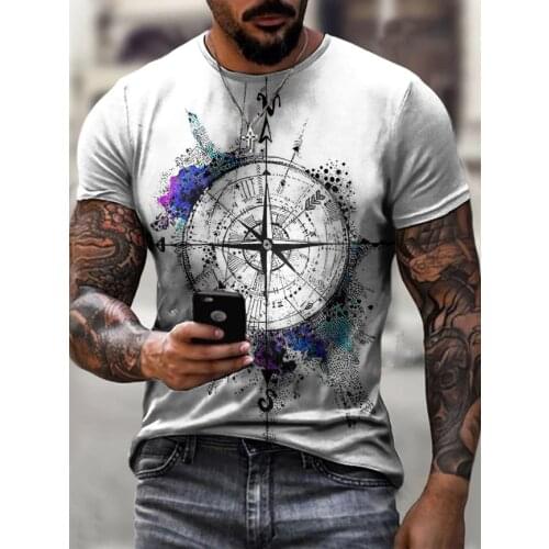 Summer New Streetwear Short Sleeved T-Shirt For Men Casual Oversized Quick-Drying Tees Hot Sale Large Size Tees For Male