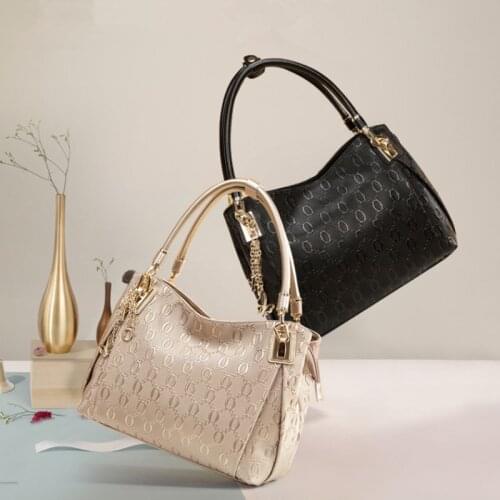 Leather Europe The Fashion Trends Fashionable Leisure Handbags Women Bags Designer Versatile Lady Leather Shoulder Bags