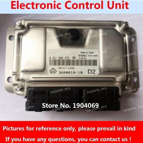 Engine Computer Board 0261B07956 3600010-A04 JL486Q1 M7.9.7 ECU 0261B08276 3600010-18 JL475Q For Changan Jiexun Car