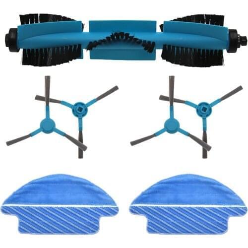 New High quality roller brush side brush mop robot sweeper accessories replacement for Conga 3090 vacuum cleaner