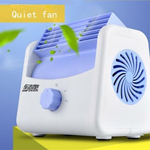 Portable Car Cooler Fan Quiet Cooling Speed Adjustable Mini Summer Cooling Styling Accessories