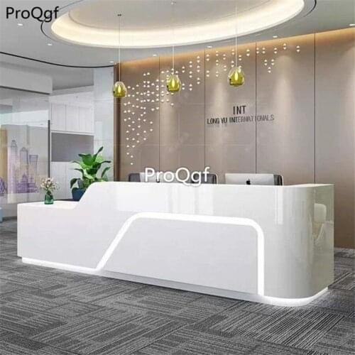 Prodgf 1Pcs A Set Office Reception Table Desk