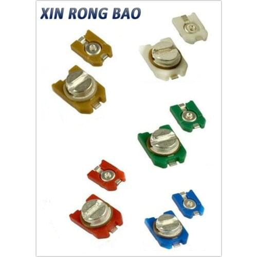 10pcs 3*4 trimmer Adjustable capacitor 3PF 6PF 10PF 20PF 30PF SMD TZC3Z300A110 TZC3Z060A110 TZC3Z030A110 TZC3Z200A110 3Z100A110