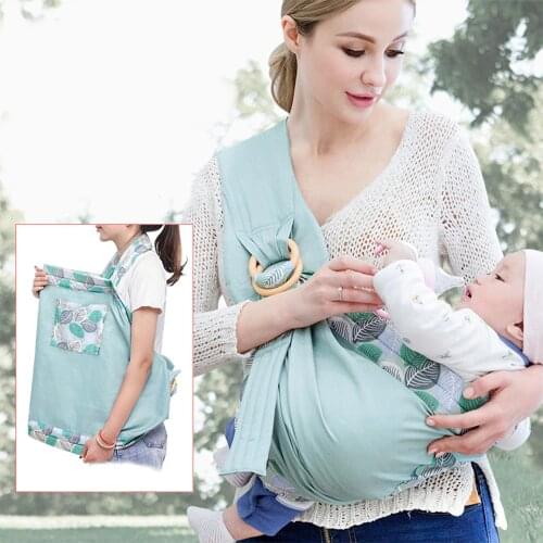 0-36M Baby Carrier Newborn Sling Dual Use Infant Nursing Cover Carrier Mesh Fabric Breastfeeding Ergonomic Kangaroo Baby Wrap