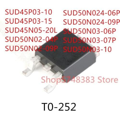 SUD45P03-10 SUD45P03-15 SUD45N05-20L SUD50N02-04P SUD50N02-09P SUD50N024-06P SUD50N024-09P SUD50N03-06P SUD50N03-07P SUD50N03-10