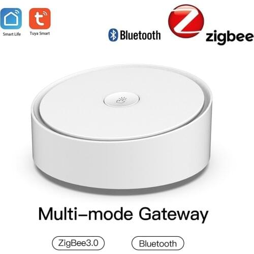 Tuya Smart ZigBee Bluetooth Mesh Hub Multi Mode Gateway Home Bridge Smart Life App Remote Control Works With Alexa Google Home
