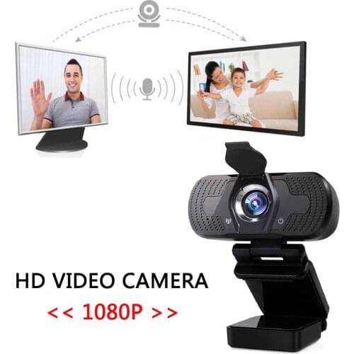 Desktop Laptop Webcams Video USB Web Camera with Microphone 1080P 3MP Online Live Household Computer Safety Parts